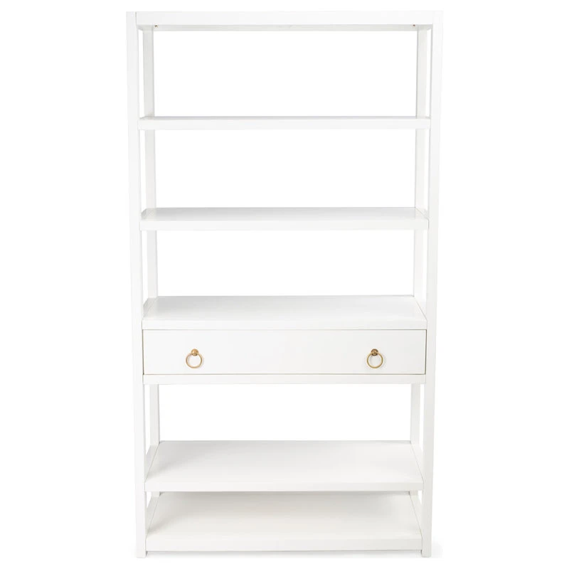 Butler Specialty Company Lark Wood Bookshelf, White - Image 4