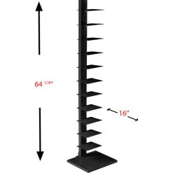 SEI Furniture Spine Book Tower - Black 7 SEI Furniture Spine Book Tower - Black -NovaSolo Shop 8211ffa101572f9e 3294 w800 h800 b1 p0