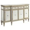 Coast To Coast Imports, LLC 3-Drawer 4-Door Credenza