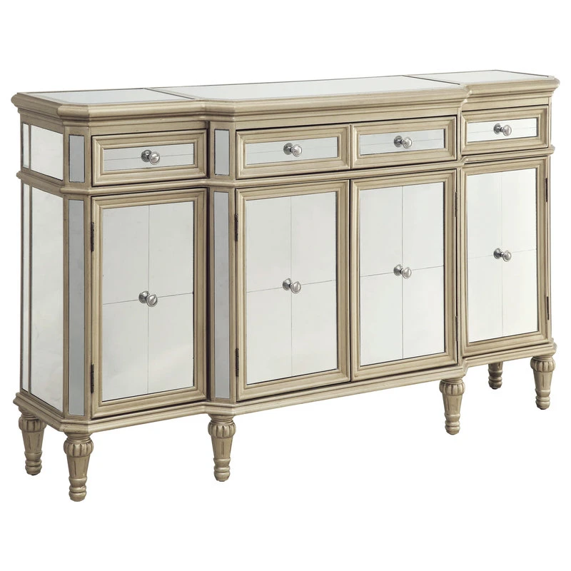 Coast To Coast Imports, LLC 3-Drawer 4-Door Credenza