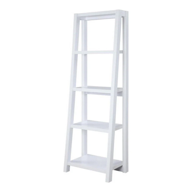 Convenience Concepts Newport Lilly Bookcase In White Wood Finish - Image 2