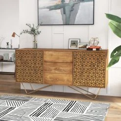 Gild Callerton 63" Wide Solid Wood Sideboard 21 Gild Callerton 63" Wide Solid Wood Sideboard -NovaSolo Shop 96f11c2a02c8a04a 7840 w800 h800 b0 p0
