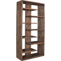 Coast To Coast Imports, LLC Brownstone Bookcase, Brownstone Nut Brown