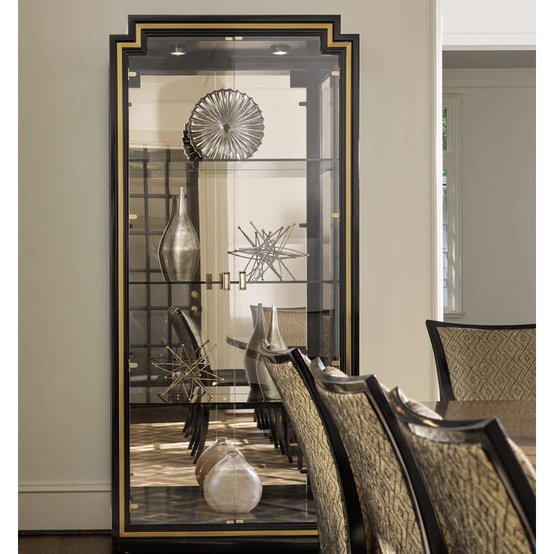 Maitland-Smith Lyric Display Cabinet - Image 2
