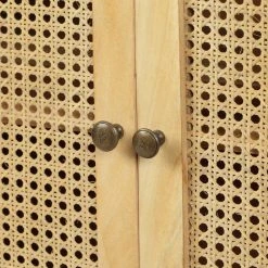 GDFStudio Viola Boho Handcrafted 2 Door Mango Wood Cabinet With Wicker Caning -NovaSolo Shop 9ec17639037d82bb 0199 w800 h800 b0 p0