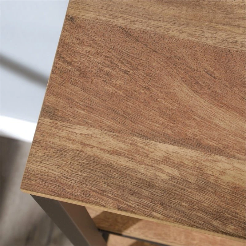 Sauder North Avenue Engineered Wood/Metal Bookcase In Sindoori Mango - Image 5