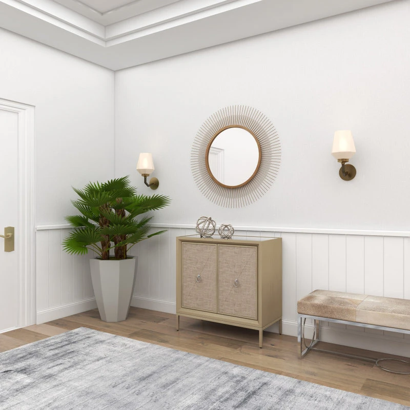 Brimfield & May Glam Beige Wood Cabinet 39851 - Image 7