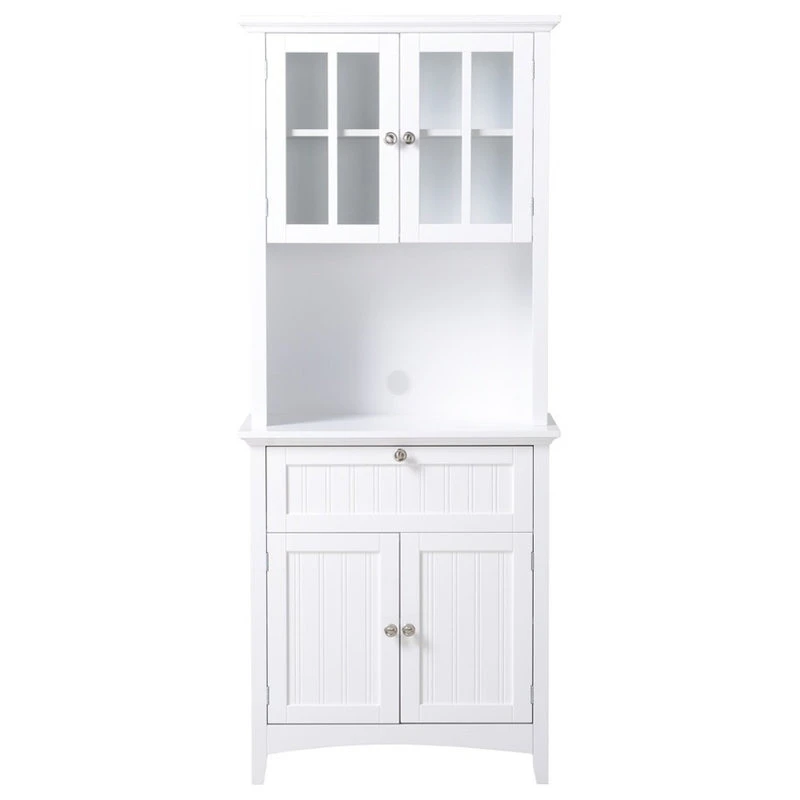 American Furniture Classics Os Home And Office Buffet And Hutch With Framed Glass Doors And Drawer 3 American Furniture Classics Os Home And Office Buffet And Hutch With Framed Glass Doors And Drawer - Image 3