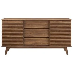 Anzy 63" Mid-Century Modern Sideboard Buffet Table Or TV Stand