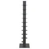 Euro Style Sapiens 60" Bookcase Tower, Anthracite