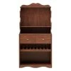 Furniture Of America E-Commerce By Enitial Lab Furniture Of America Hazleton Wood Multi-Storage Baker Rack In Vintage Walnut