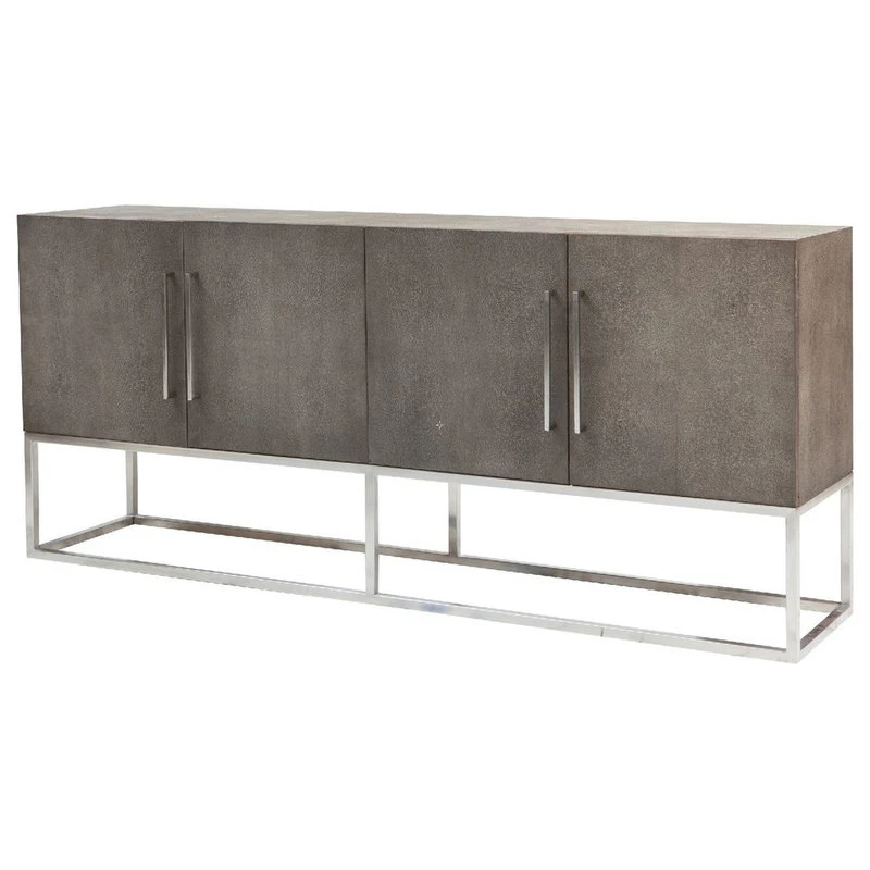 Mandalay Home Furnishings, Inc. Walter Sideboard, Faux Shagreen - Image 2