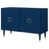 Inspired Home Nohea Sideboard, 2 Doors, Navy