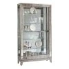 Pulaski Furniture Pulaski Side Entry Curio, Platinum