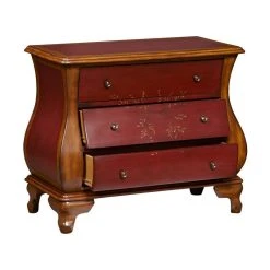 Home Fare Oxblood Red Two-Tone Wooden Bombay 3 Drawer Chest 9 Home Fare Oxblood Red Two-Tone Wooden Bombay 3 Drawer Chest -NovaSolo Shop b961aa9f0115fa2a 2861 w800 h800 b1 p0