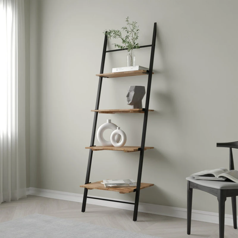 Madeleine Home Inc. Claret Ladder Shelf, Natural - Image 3
