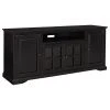 Progressive Furniture Hamilton TV Console, Vintage Black, 74"