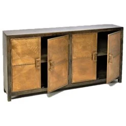 Sideboards And Things India 80" Slim Geometric Pattern 4 Brass Doors Wood Base Sideboard Buffet Greece 7 Sideboards And Things India 80" Slim Geometric Pattern 4 Brass Doors Wood Base Sideboard Buffet Greece -NovaSolo Shop c5d1ead900902230 2995 w800 h800 b1 p0