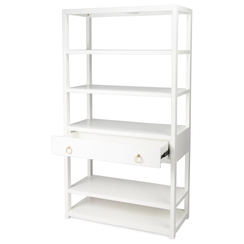 Butler Specialty Company Lark Wood Bookshelf, White - Image 7