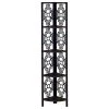 Monarch Transitional Corner Shelf With Espresso And Black Finish I 3622