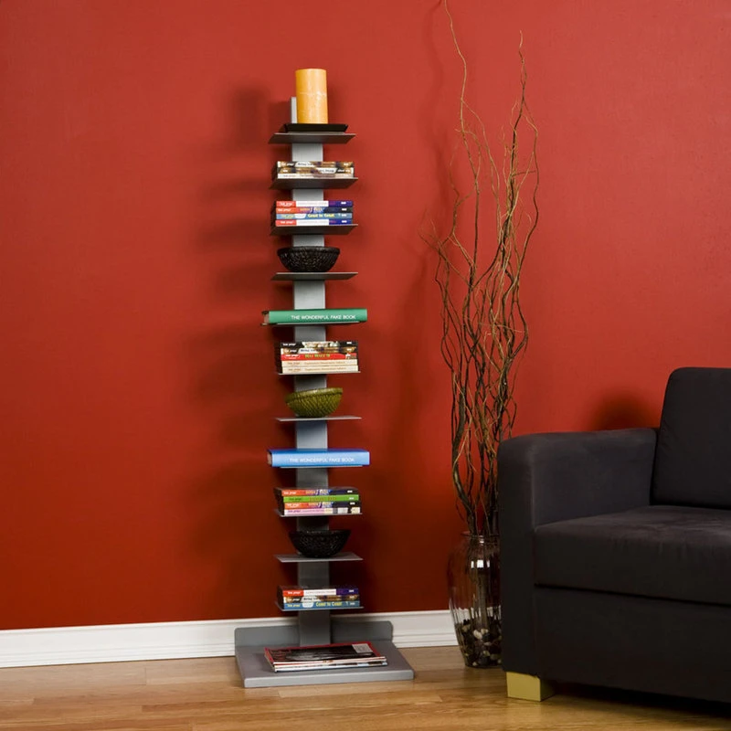 SEI Furniture Spine Book Tower - Black 5 SEI Furniture Spine Book Tower - Black - Image 5