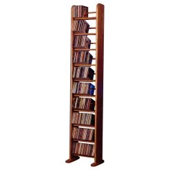 Hill Wood Shed LLC Cd Rack, Dark