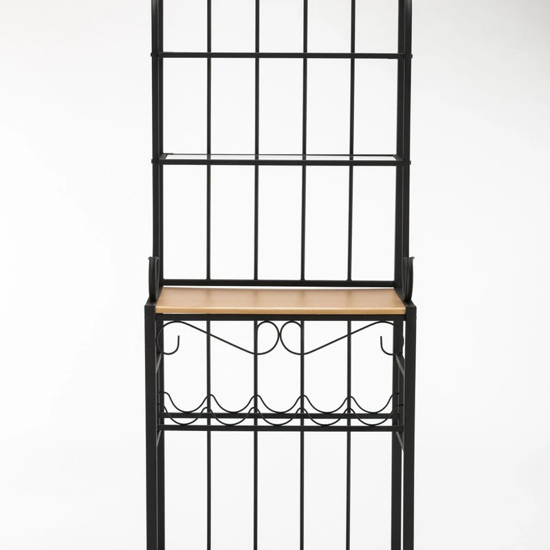 Boraam Industries, Inc. Boraam Praha Metal Bakers Rack With Black Finish 12503 - Image 9