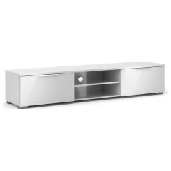 Tvilum Match 67" TV Stand In White High Gloss