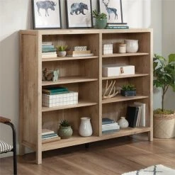 Sauder Pacific View Engineered Wood Bookcase In Prime Oak 8 Sauder Pacific View Engineered Wood Bookcase In Prime Oak -NovaSolo Shop d3d1994b038940e4 9414 w800 h800 b0 p0