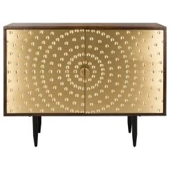 Safavieh Dessaray Brass Sideboard