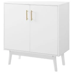 Walker Edison Bella 30" Mid Century Modern Accent Cabinet - White 7 Walker Edison Bella 30" Mid Century Modern Accent Cabinet - White -NovaSolo Shop d841bdf70f6e1bc1 7248 w800 h800 b1 p0