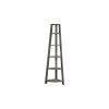 Monarch Specialties Bookcase, 72"H, Dark Taupe Corner Accent Etagere