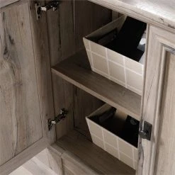 Sauder Palladia Engineered Wood And Metal 3-Shelf Bookcase In Split Oak 7 Sauder Palladia Engineered Wood And Metal 3-Shelf Bookcase In Split Oak -NovaSolo Shop db11f5670e387f0e 4112 w800 h800 b0 p0