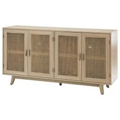 Karat Home TV Stand For TVs Up To 65", Acorn