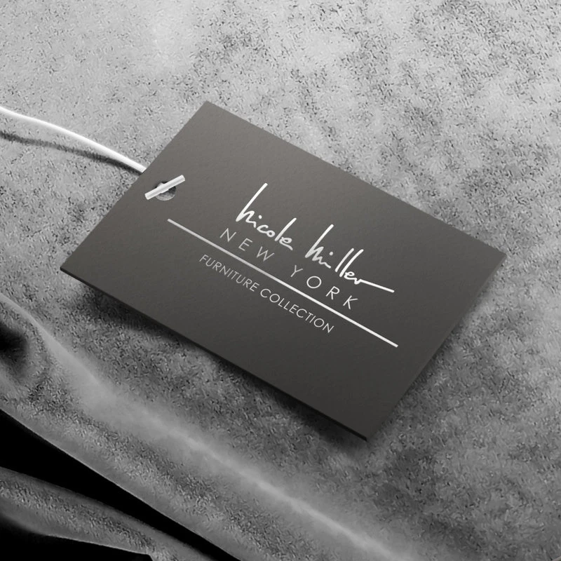 Nicole Miller Luanna Accent Cabinet, Light Gray And Chrome - Image 8