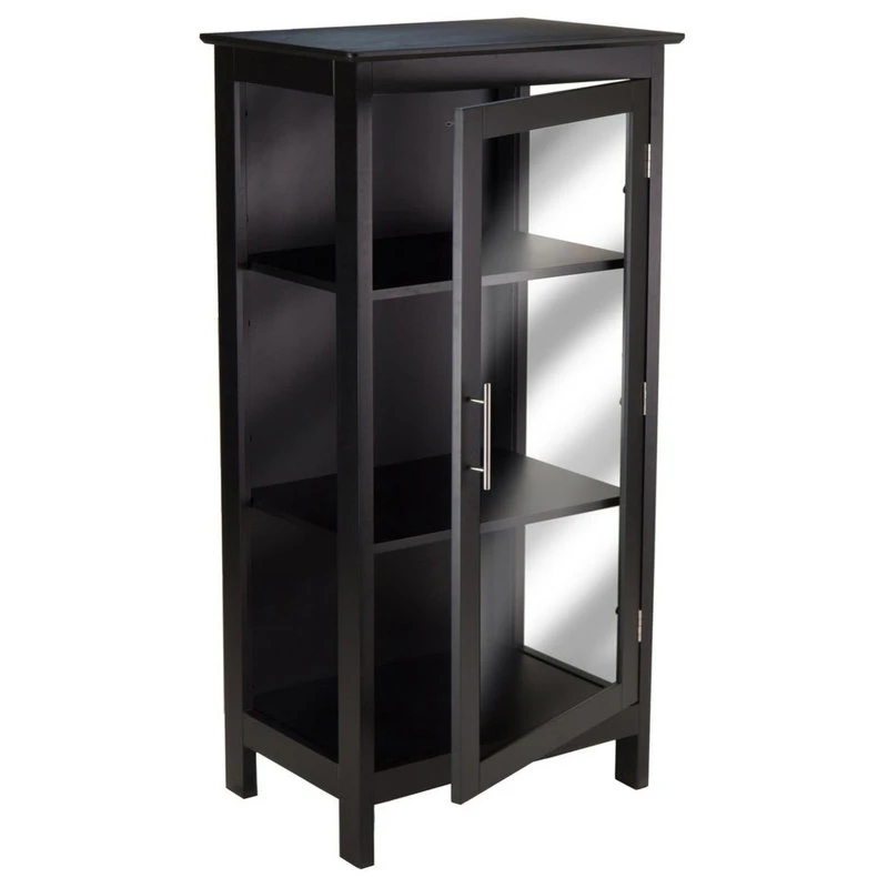 Winsome Wood Poppy Display Cabinet