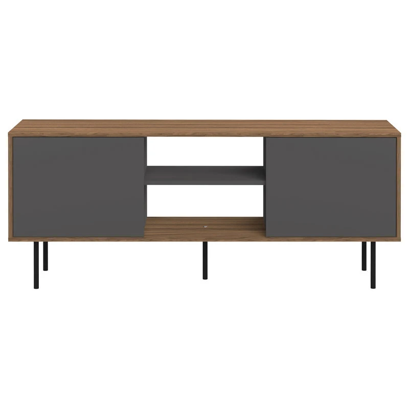 Tema Furniture Inc. Altitude Tv Stand, Walnut/Gray 1 Tema Furniture Inc. Altitude Tv Stand, Walnut/Gray