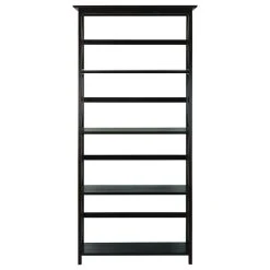Casual Home Montego 5-Shelf Bookcase, Espresso