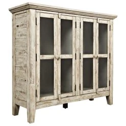 Jofran Rustic Shores Scrimshaw 48" Accent Cabinet
