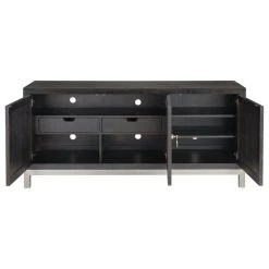 Alternative view of Bernhardt Furniture Company Bernhardt Decorage Sideboard, Cerused Mink/Silver Mist