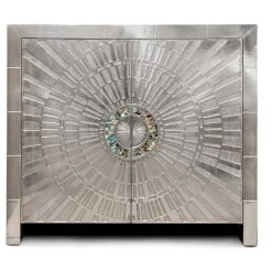 Jonathan Adler Talitha Cabinet, Nickel