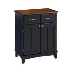 Homestyles Buffet Of Buffets Wood Buffet In Black