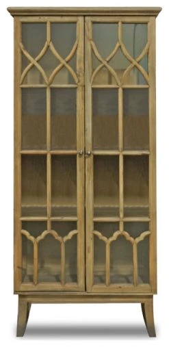 Primitive Collections Cathedral Glass Cabinet