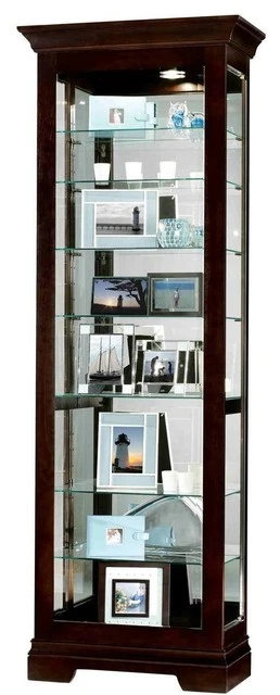 Howard Miller® Howard Miller Saloman Curio 1 Howard Miller® Howard Miller Saloman Curio