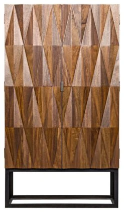 Noir Muna Hutch, Dark Walnut