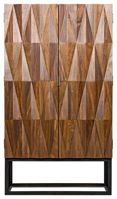 Noir Muna Hutch, Dark Walnut