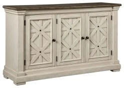 Ashley Furniture Industries Bolanburg Server, White/Oak D647-60
